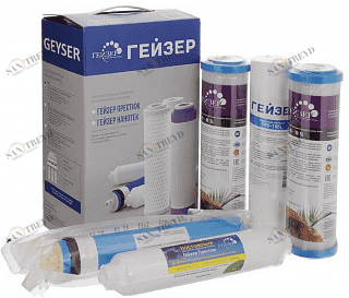 Комплект сменных картриджей Гейзер RO2 для серии Престиж М 50088