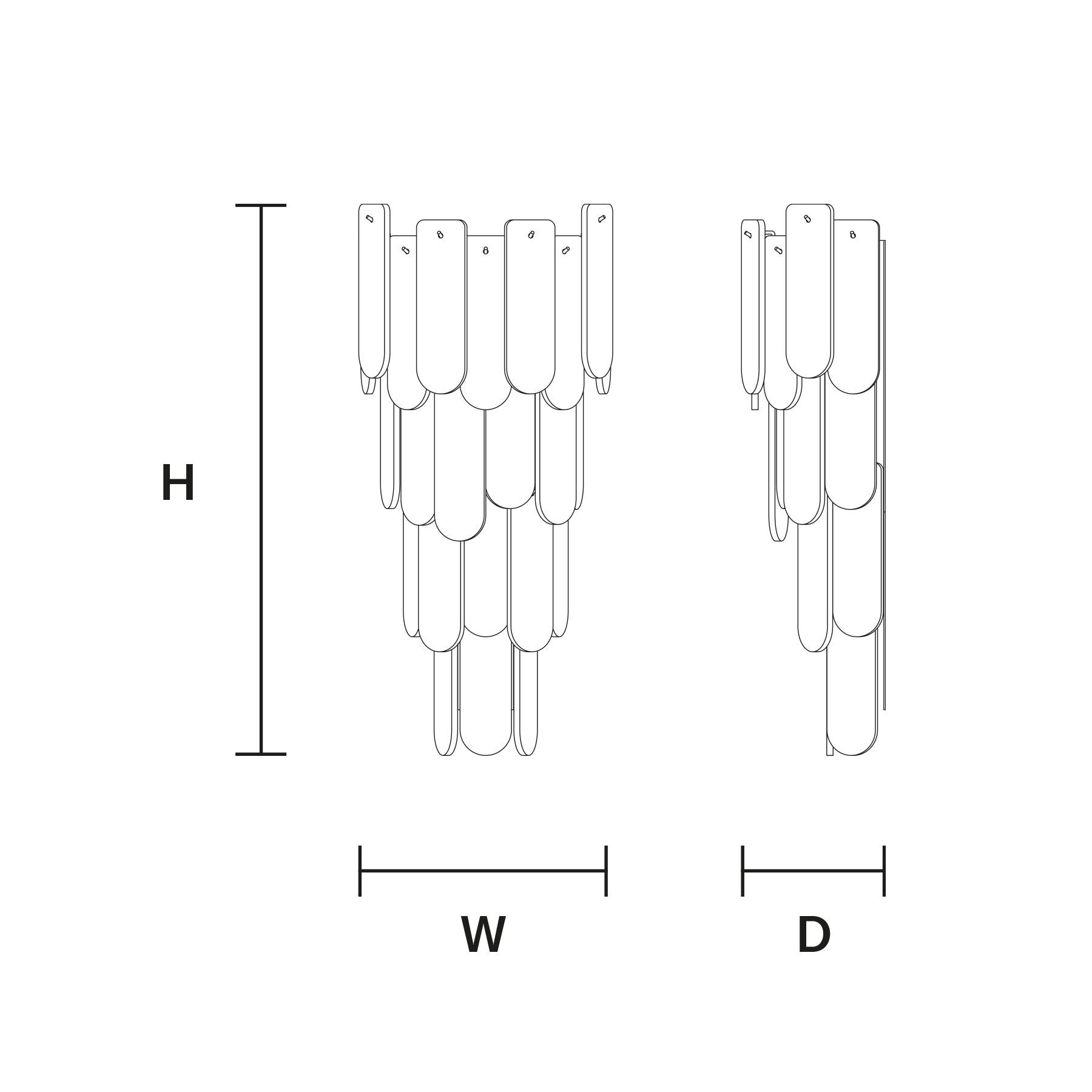 Потолочный светильник из оникса Masiero Royale ARCH-00019483 - Вид №1