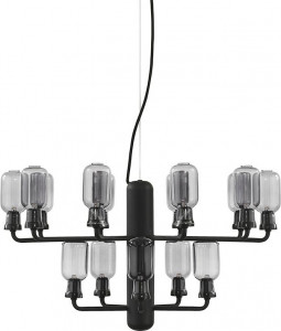 502076 Люстра Chandelier Small EU Smoke / Black Normann Copenhagen Amp