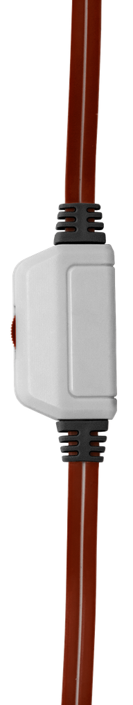 64098 игровая гарнитура warhead g-120 красный + белый, кабель 2 м Defender Santreyd  - Вид №3