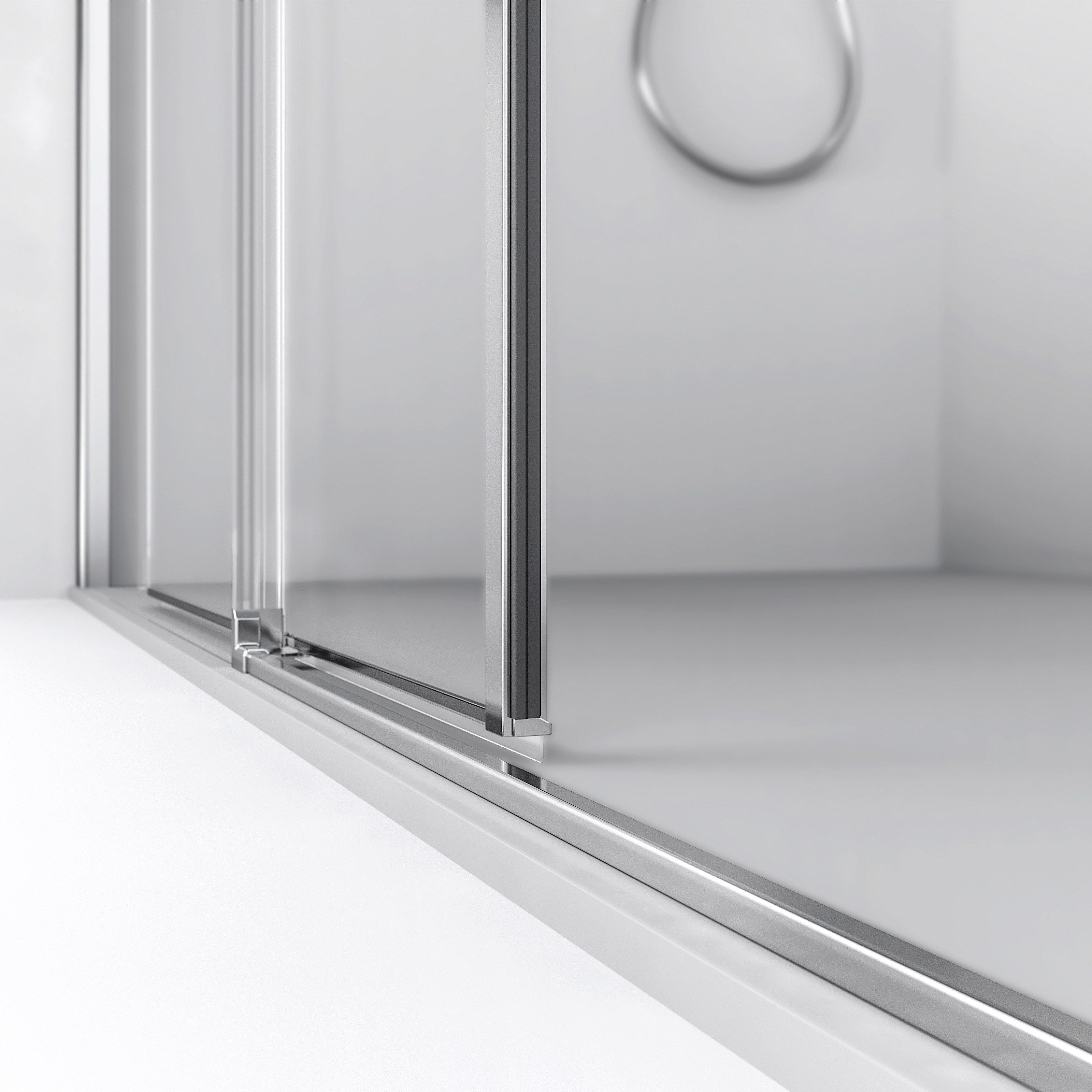 Алюминиевая и стеклянная душевая кабина с раздвижной дверью DUKA вода 5000 ARCH-00118515 - Вид №19