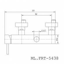 18655 Смеситель Migliore Fortis  - Вид №1