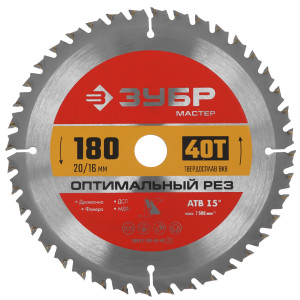 Диск пильный ЗУБР Оптимальный рез 36912-180-20-40_z01 9173783