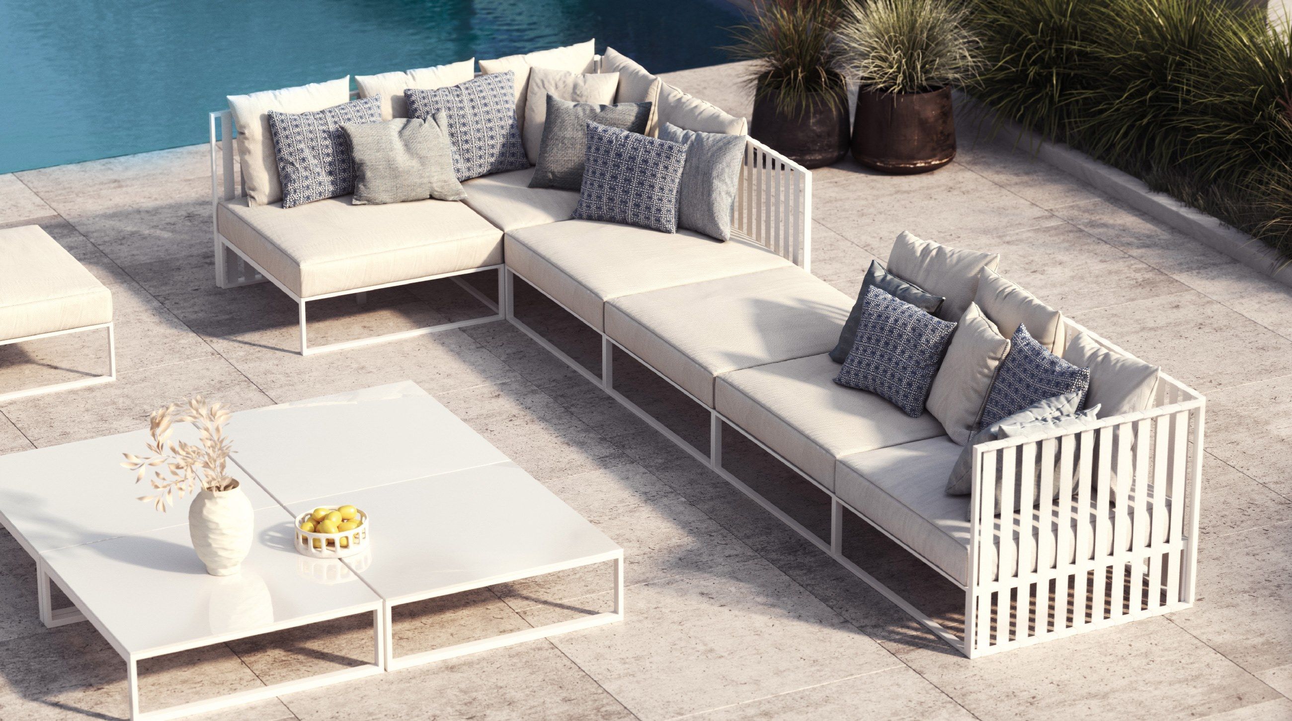 Квадратный садовый столик Braid Metropolitan ARCH-00035261 - Вид №5