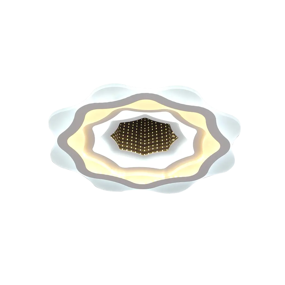 Люстра потолочная светодиодная Gameto 22300-400 128 Вт регулируемый белый свет 85061568 STLM-2173608 SCHAFFNER  - Вид №3