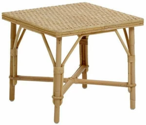 Kok Maison Квадратный журнальный столик из ротанга Grand père
