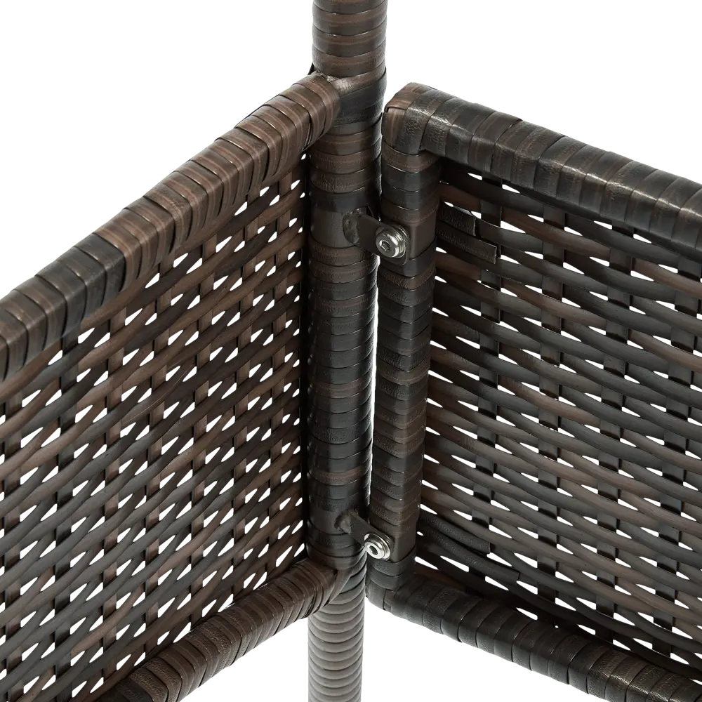 Садовый стол нераздвижной BEGINIA Elia 150x70 см сталь коричневый STLM-2067891 - Вид №9