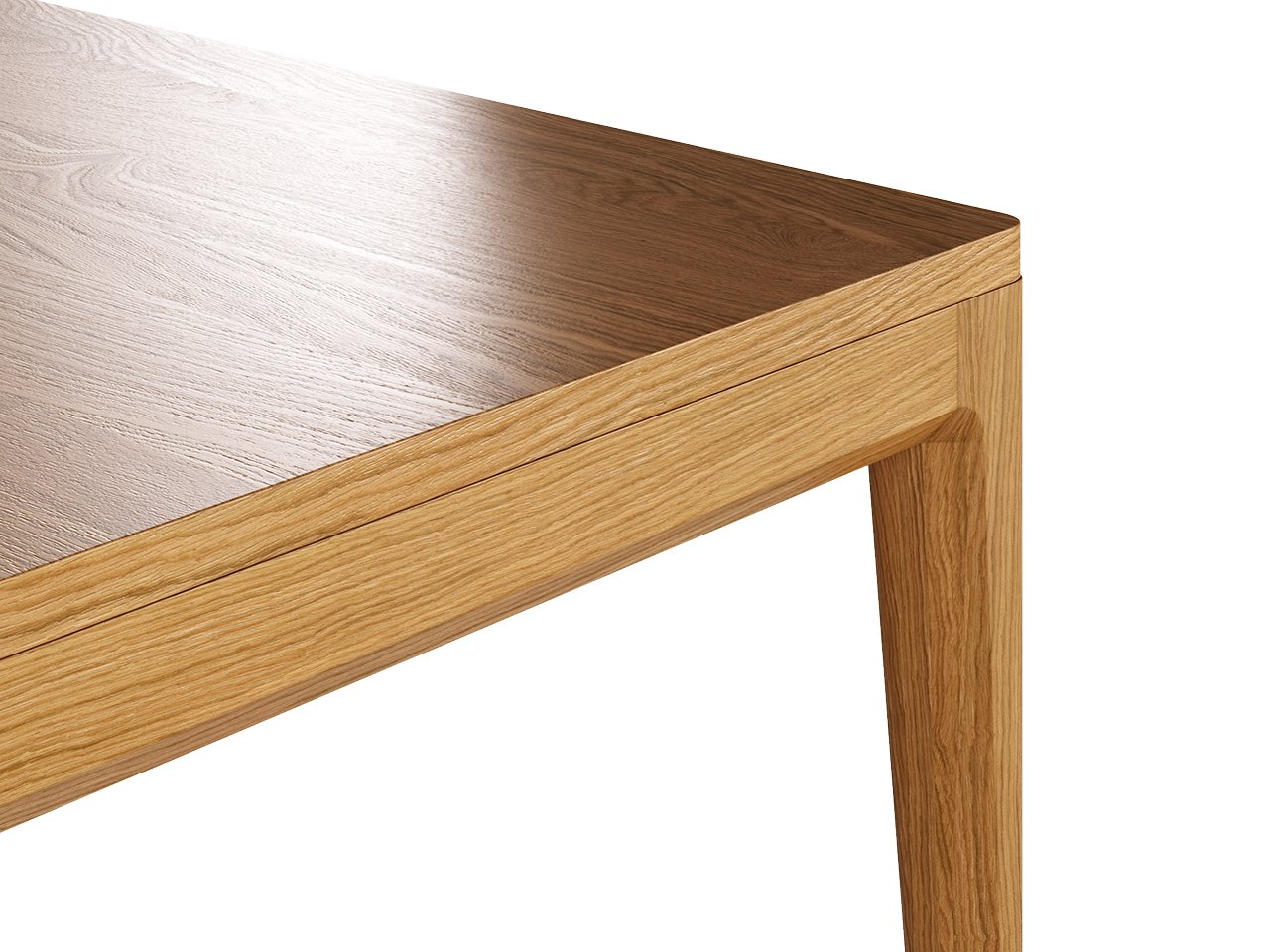 Журнальный столик прямоугольный 120 см натуральный дуб Case №4 THE IDEA  210107 Коричневый  - Вид №2