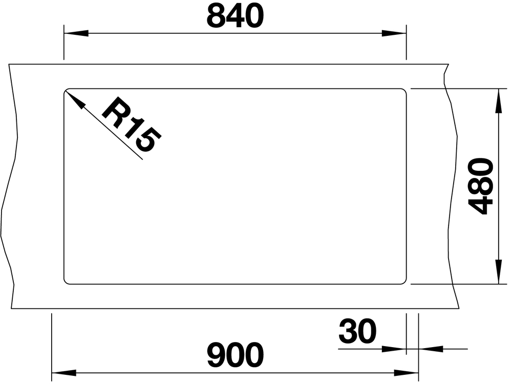 516677 Кухонная мойка Blanco Zia 9 алюметаллик  Blanco Zia Алюметаллик - Вид №2