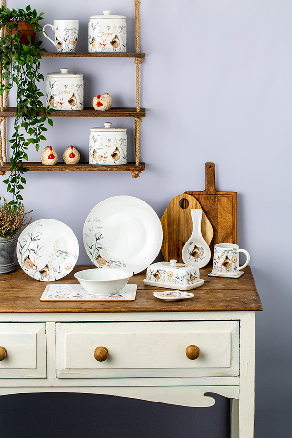 P_0059.629 Миска country hens d 18 см Price&Kensington  - Вид №5