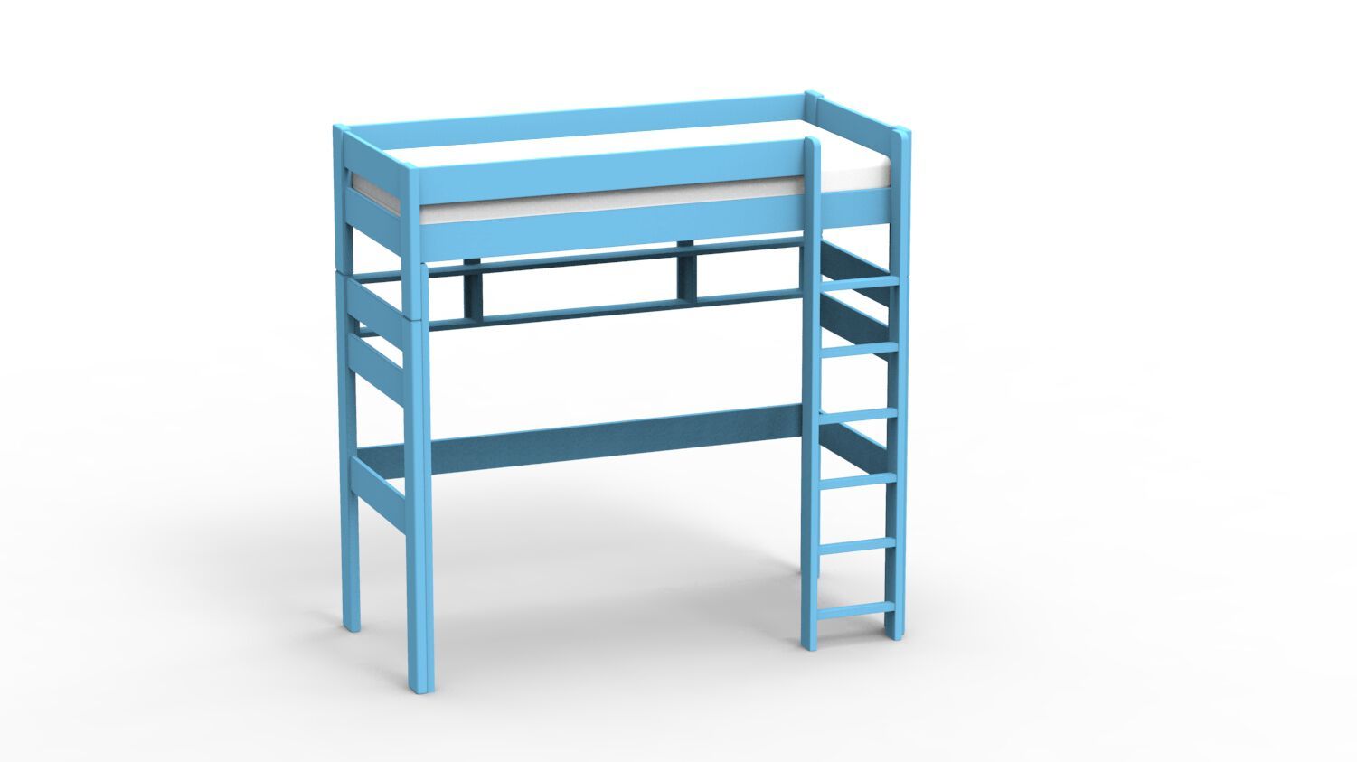 Деревянная кровать-чердак Mathy by Bols DOMINIQUE ARCH-00054895 - Вид №6