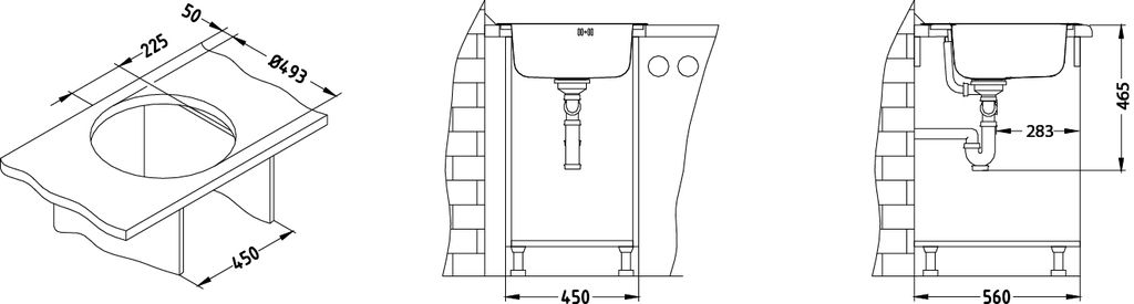 Мойка Alveus Form 30 1116756 - Вид №2