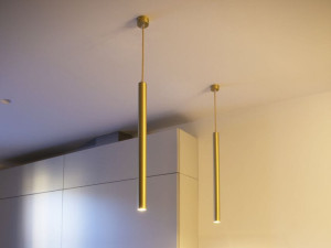 Латунный подвесной светильник