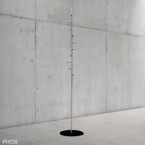 GSTH10F-B-BPS Вешалка для полотенец и вешалка для верхней одежды с 10 крючками, основание: черное PHOS