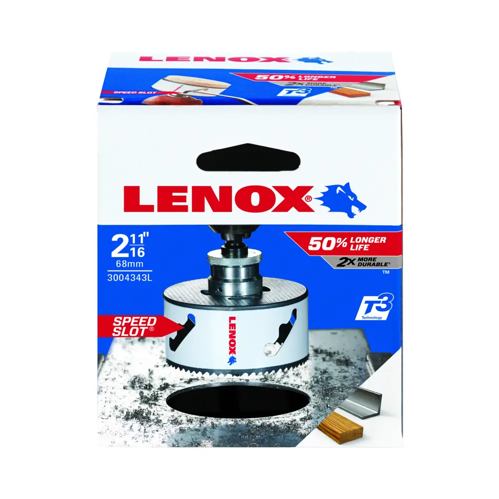 Коронка  по стали биметаллическая Lenox M42 68 мм STLM-2043123 - Вид №2