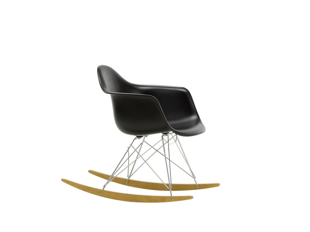 Мягкое тканевое кресло-качалка с подлокотниками VITRA Eames Plastic Chair ARCH-00023828 - Вид №81