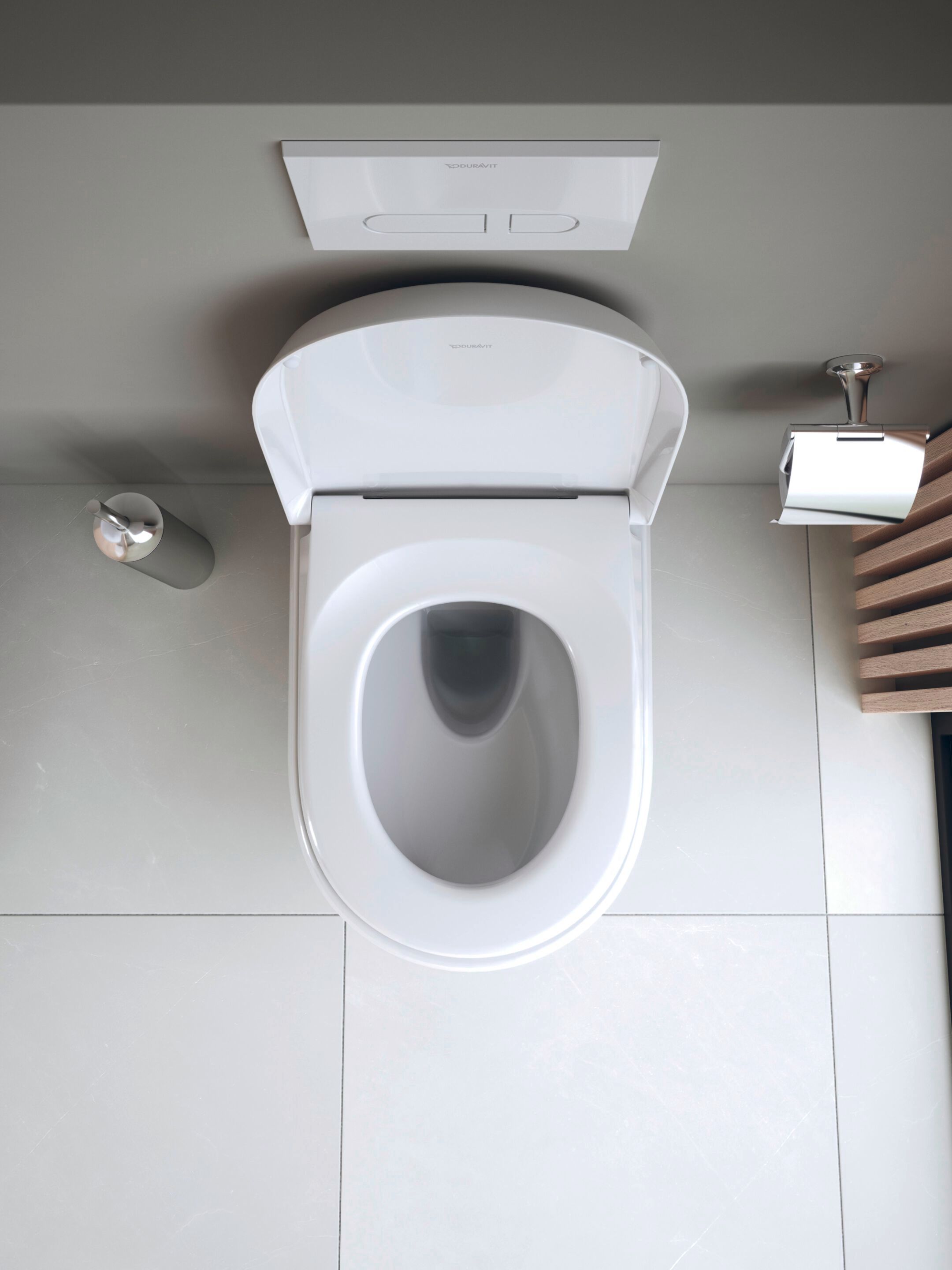 Керамический подвесной туалет без бриды Duravit Qatego ARCH-00116145 - Вид №3