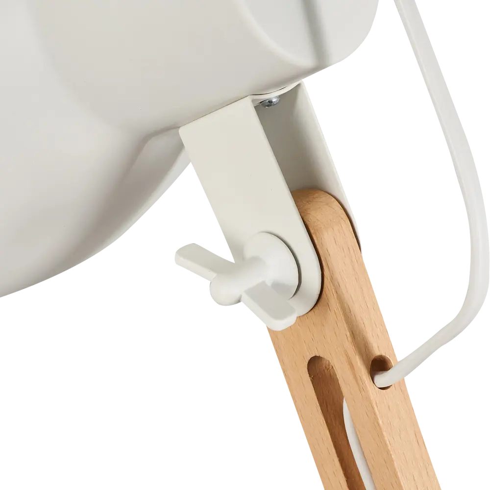 Настольная лампа Camelion KD-355 в стиле лофт с деревянной стойкой 82705312 STLM-0034502 - Вид №6