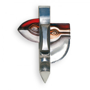 68006 Панно "Атле II", красное, 400/580 мм Maleras