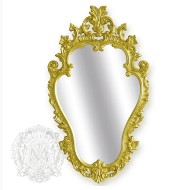 Зеркало фигурное MIGLIORE Complementi ML.COM-70.723, h76*L44*P4 см, бронза ML.COM-70.723.BR - Вид №1