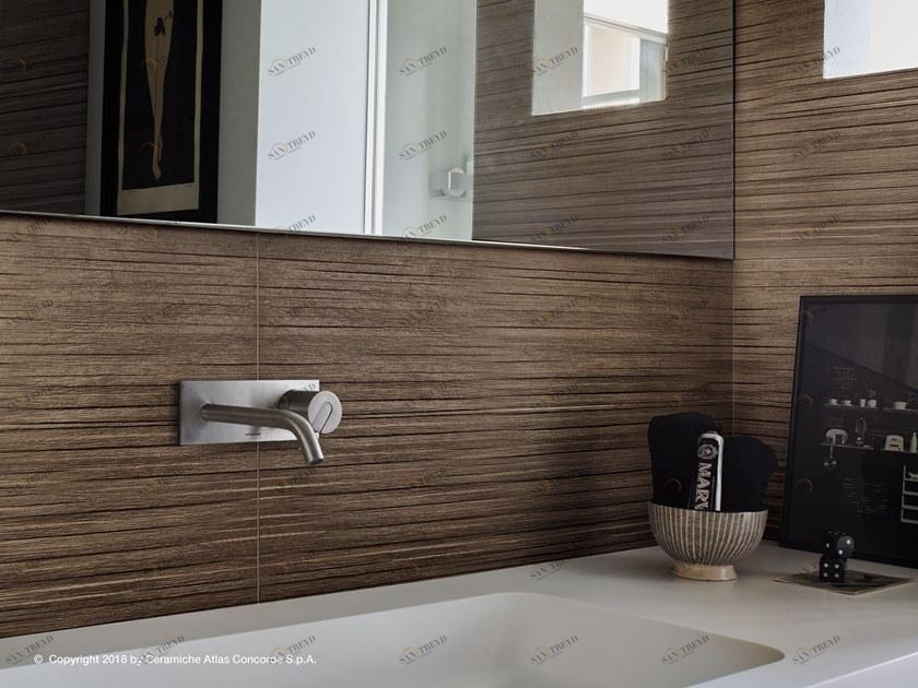 Atlas Concorde Объемная белая плитка для стен с эффектом дерева Arbor sun-id-1365938