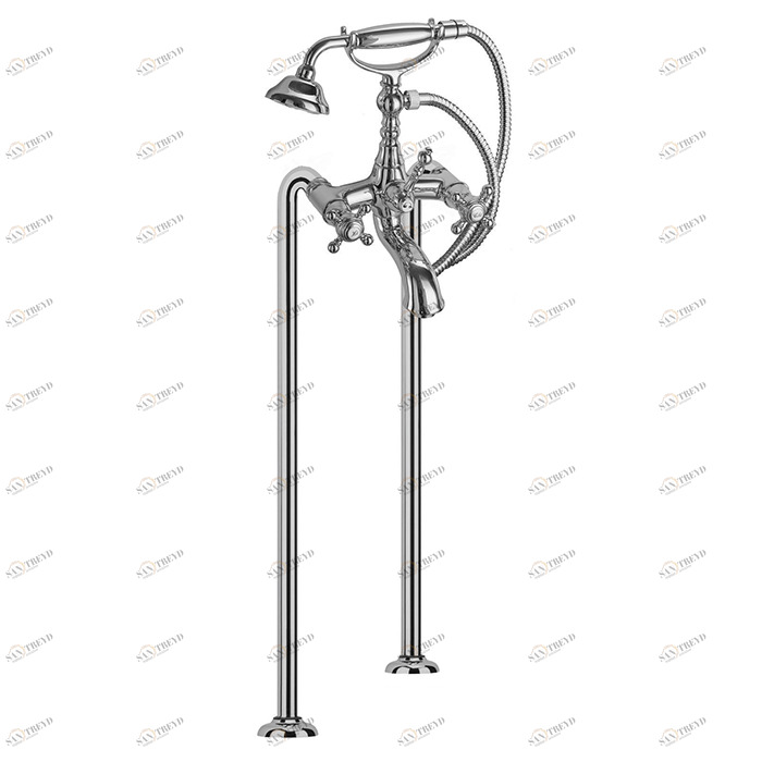 F5084/4 Смеситель для ванны напольного монтажа с душевым комплектом FIMA CARLO FRATTINI elizabeth 