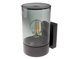 Алюминиевый и стеклянный светодиодный наружный настенный светильник