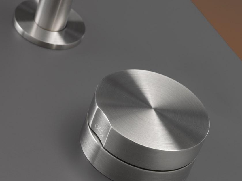 Ceadesign Смеситель для умывальника из нержавеющей стали на 2 отверстия с регулируемым изливом Giotto plus Gio 68 - Вид №1