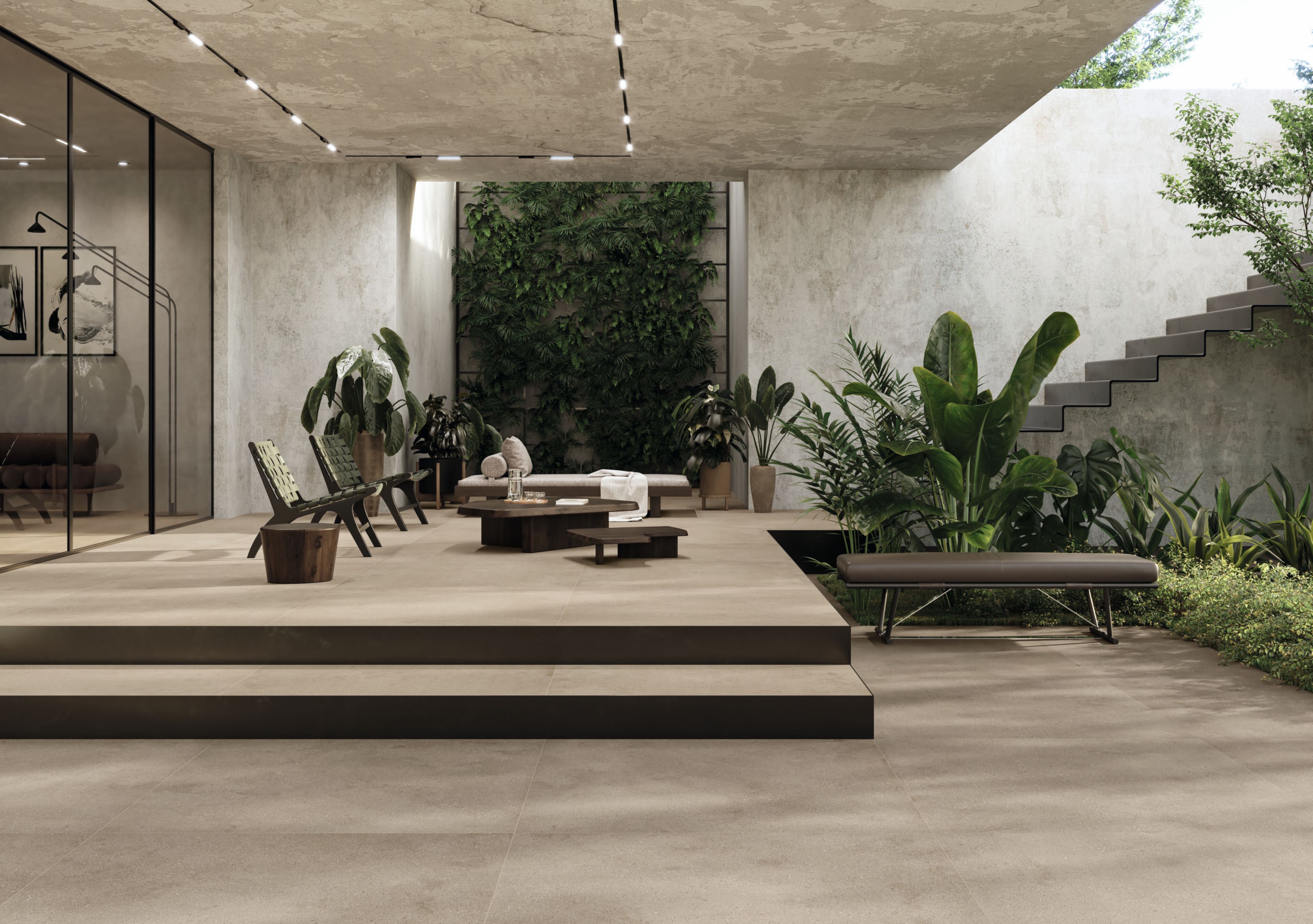 Пол/облицовка керамогранита с эффектом цемента Imola REPLAY ARCH-00136481 - Вид №1