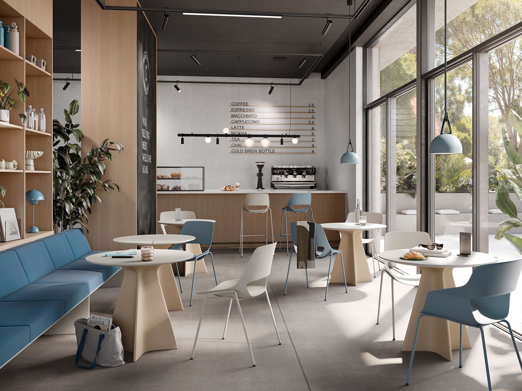 Круглый деревянный стол Brunner wave light ARCH-00098888 - Вид №4