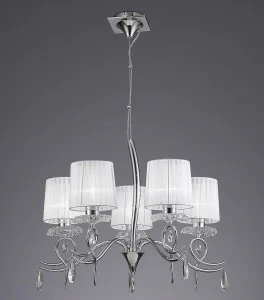 Подвесная люстра Mantra Louise 5271 MANTRA ALEHANDRO WHITE 057628 Белый