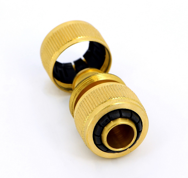 Муфта ремонтная для шланга латунь REHAU 19 мм (3/4") 283674 - Вид №1