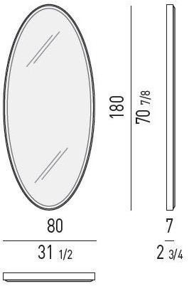 Minotti Зеркало sun-id-1447982 - Вид №3