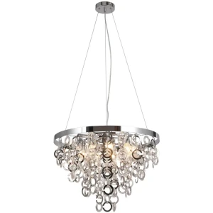 91514333 Люстра подвесная Illumico Il0125-9p-79 cr 9 ламп 27 м² цвет хром STLM-0909393