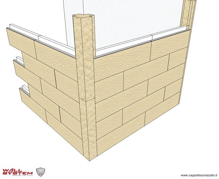 Wall System Угловой элемент для системы теплоизоляции sun-id-1415991 - Вид №1