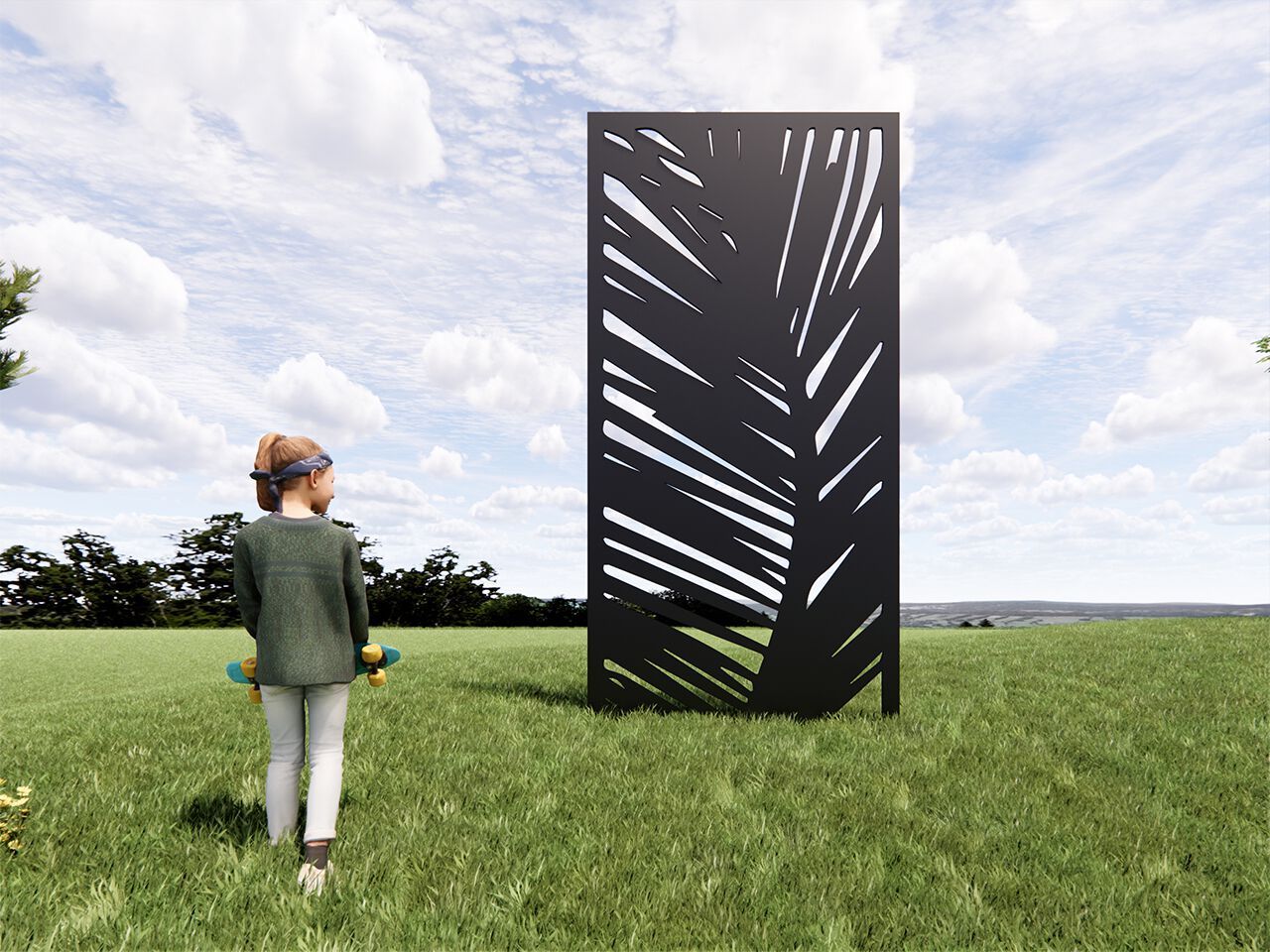 Экран перегородки сада MaxForm Customization ARCH-00041406 - Вид №3