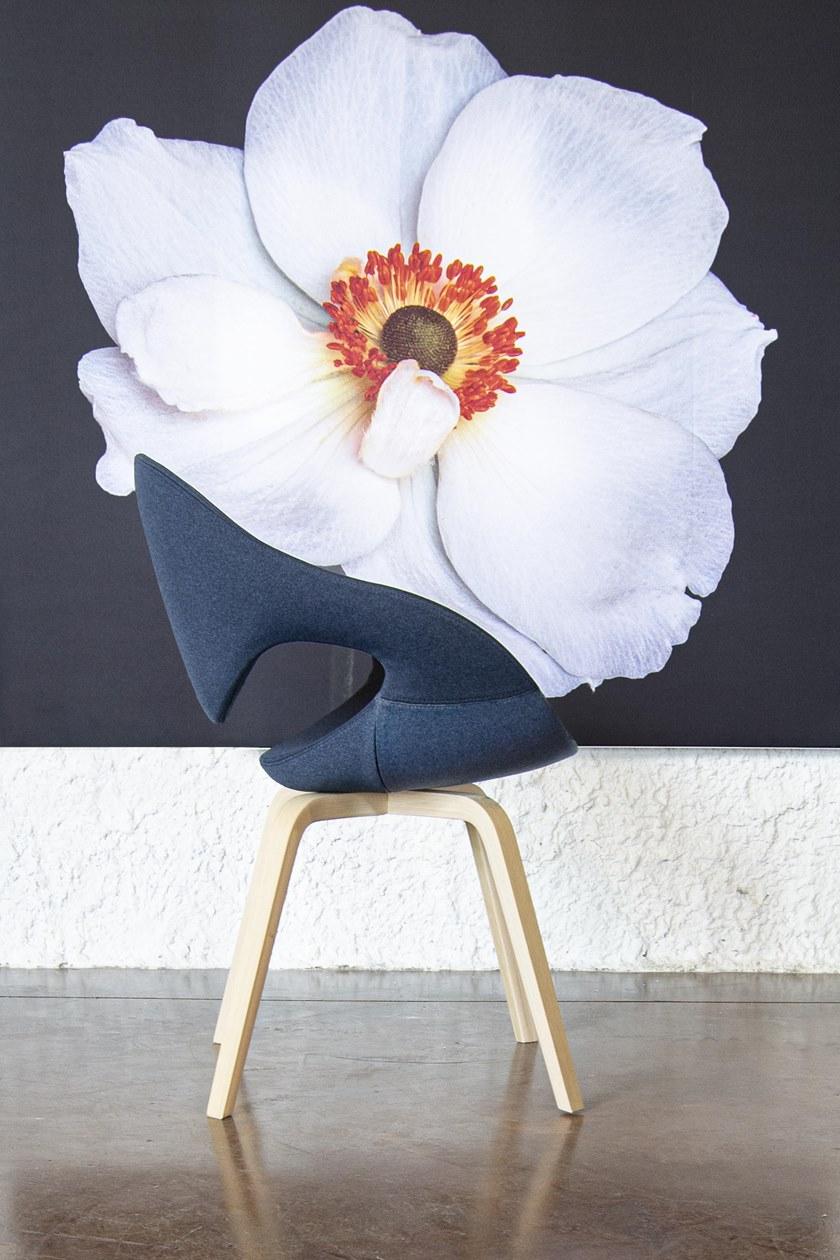 Tonon Стул из пеноматериала с металлической конической основой Moon 908.81 - Вид №6