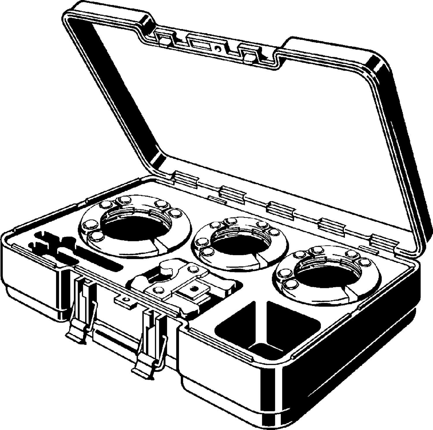 362 959 Модель 2297.3XL Трубопроводные системы  Системные пресс-инструменты  Системные пресс-кольца, системные пресс-цепи  Металлические пресс-системы Santreyd  - Вид №1