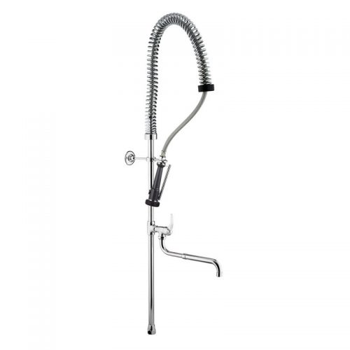 9420 Idral Душевая установка для предварительного ополаскивания посуды H = 1200 мм со смесителем в середине трубки Для настольных смесителей / смесителей 