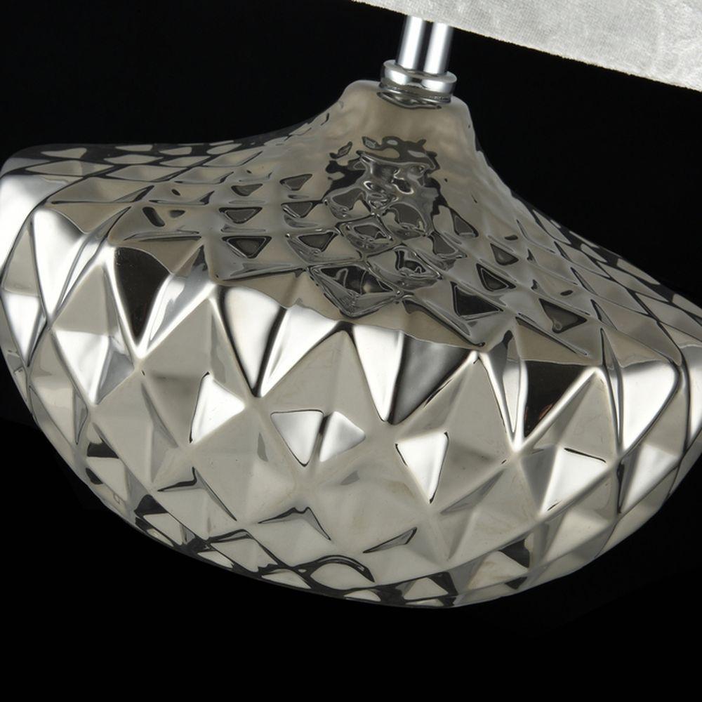 Настольная лампа Maytoni Аdeline Z006-TL-01-W MAYTONI ВАЗА 138561 Белый;серебро  - Вид №1