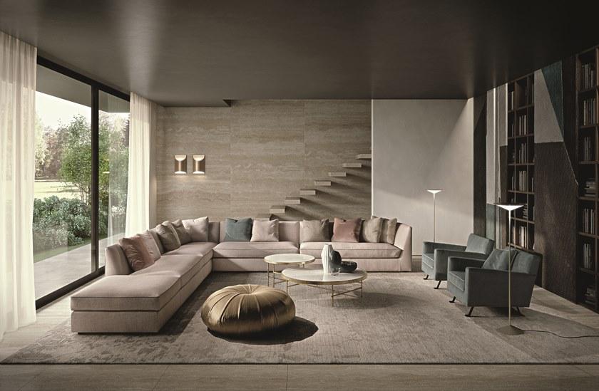 Frigerio Salotti Модульный тканевый диван Duncan sun-id-1509762 - Вид №1