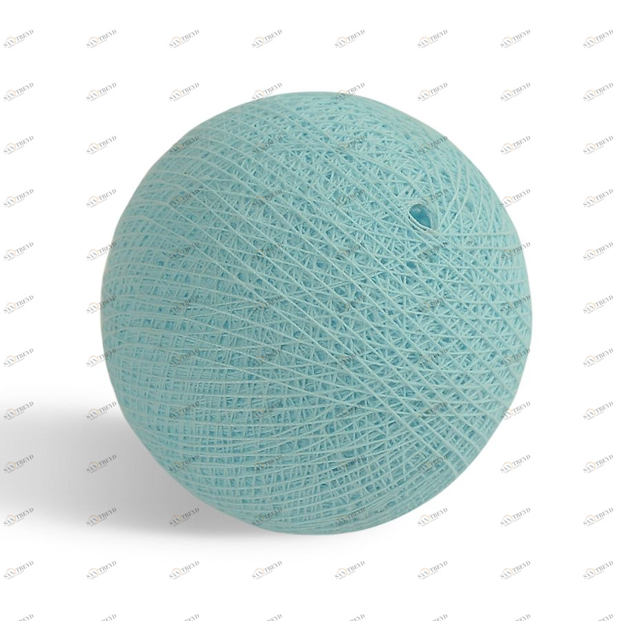 Хлопковый шарик, нежно-голубой Lares&Penates SHBLUE1