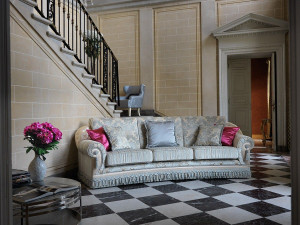 3-местный тканевый диван