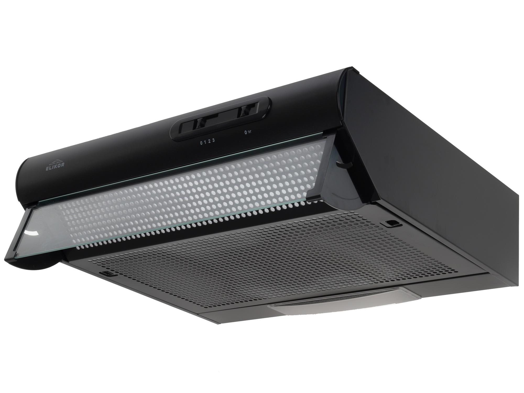 1080475 Вытяжка подвесная ELIKOR Davoline 60П-290-П3Л черный/прозрачный STDN-0002792 - Вид №2