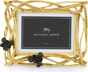 10663700 Michael Aram Рамка для фото Michael Aram Черный ирис 24х19см, сталь нержавеющая Сталь нержавеющая