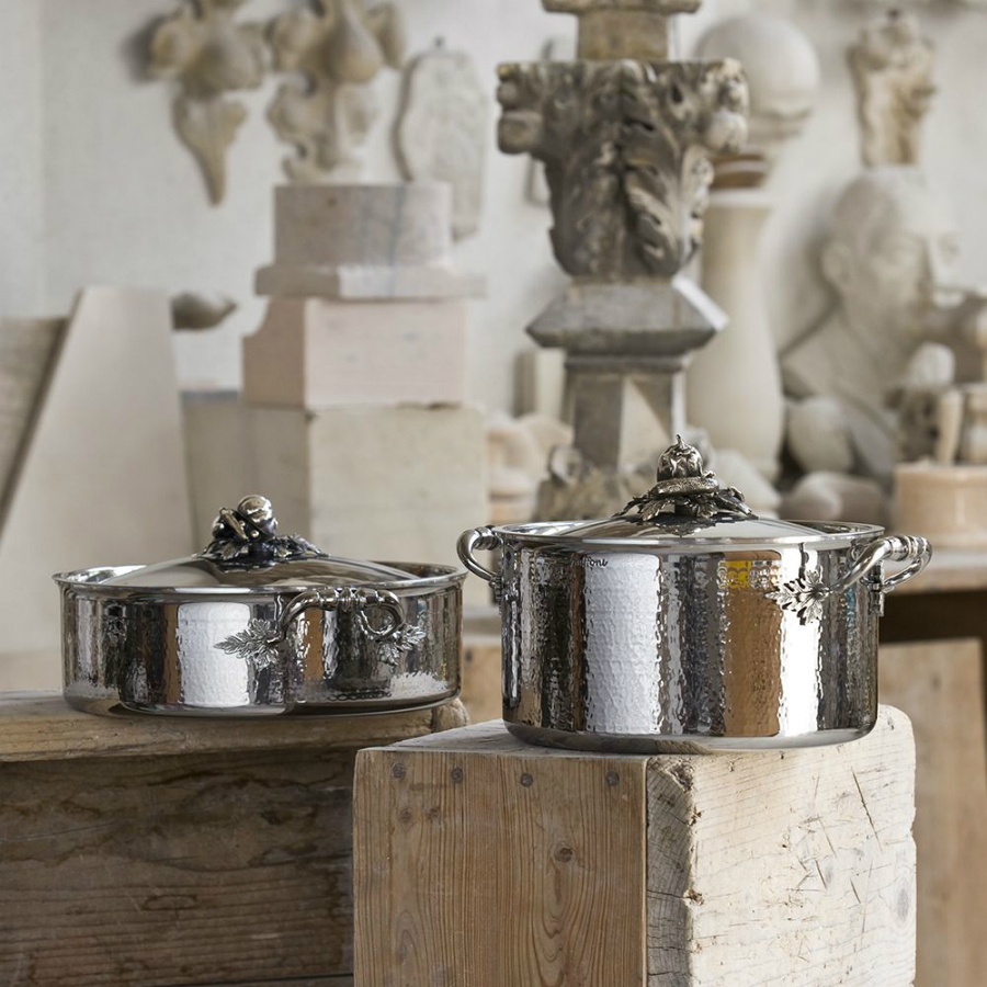 Кастрюля Opus Prima OPA2614X, с крышкой, нержавеющая сталь, Ø26 см, 8 л Ruffoni D26RUFFONI - Вид №2