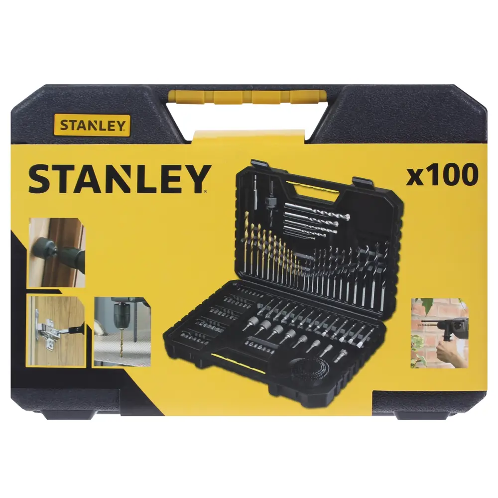 Набор свёрл, коронок и бит Stanley, 100 шт. 81976759 STLM-2067901  - Вид №2