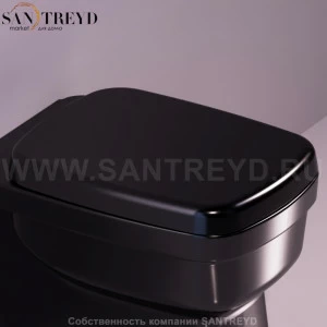 EVO004D03NEROCR Крышка сиденье для унитаза Simas Evolution