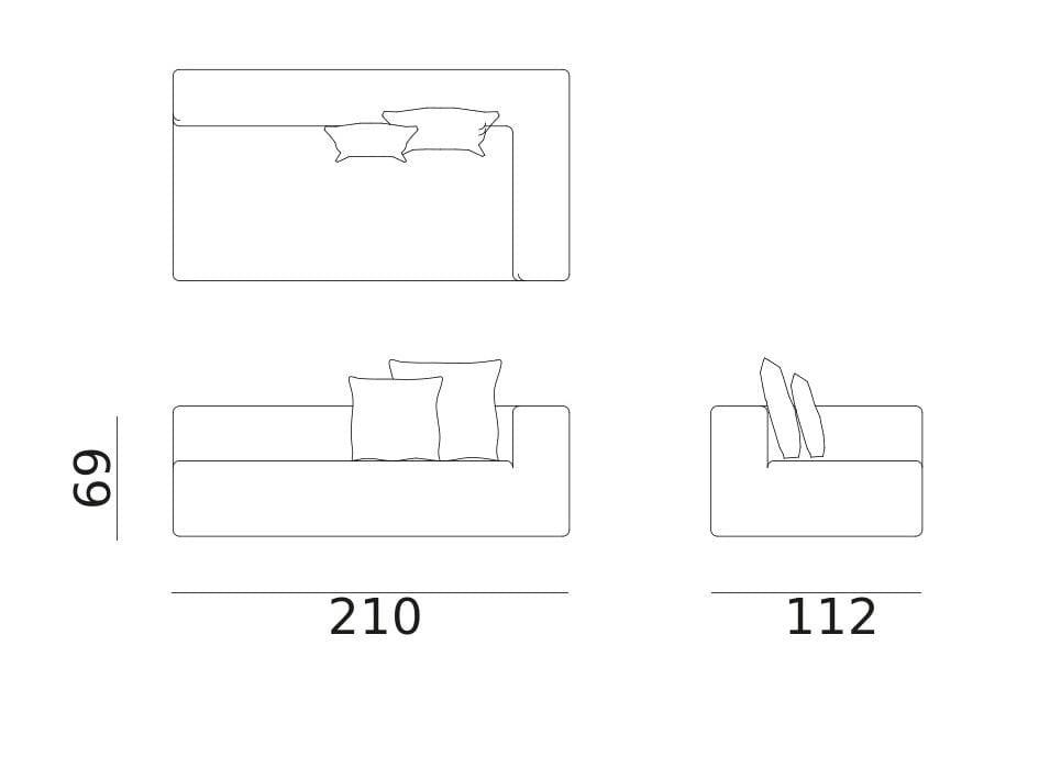 Тканевый модульный садовый диван Exteta Montecarlo ARCH-00107081 - Вид №20
