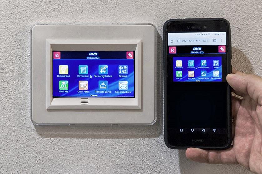 AVE Интерфейс для систем домашней автоматизации Touch screen domotici sun-id-1453420 - Вид №14